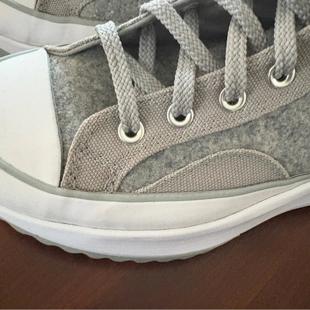 Converse Run Star Hike Chunky High Top Sneakers Unisex Womens 11 Mens 9.5 - Picture 10 of 16